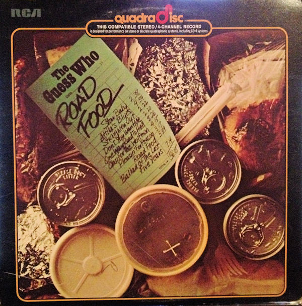 The Guess Who : Road Food (LP, Album, Quad)
