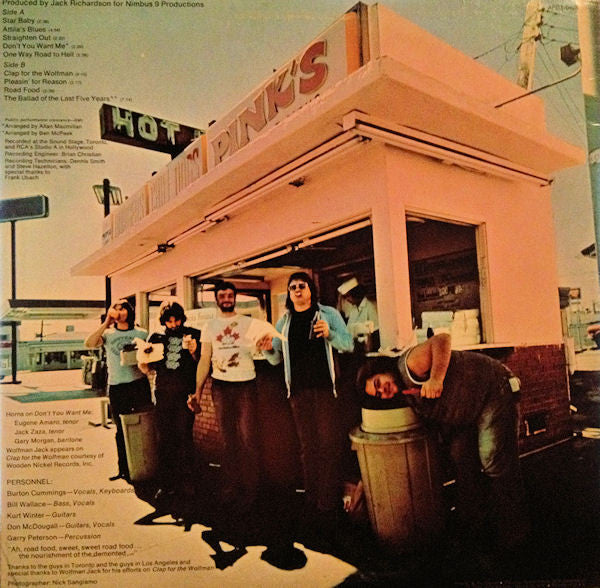 The Guess Who : Road Food (LP, Album, Quad)