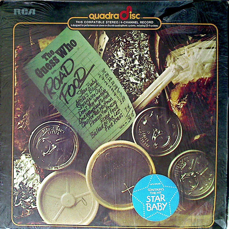 The Guess Who : Road Food (LP, Album, Quad)