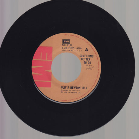 Olivia Newton-John : Something Better To Do (7")