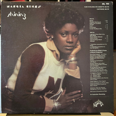 Marcia Hines : Shining (LP, Album)