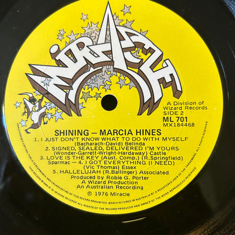 Marcia Hines : Shining (LP, Album)
