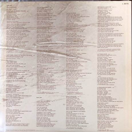 Marianne Faithfull : Strange Weather (LP, Album, Gat)