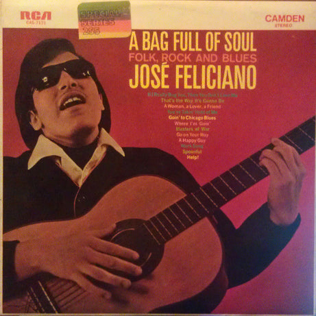 José Feliciano : A Bag Full Of Soul (LP, Album)