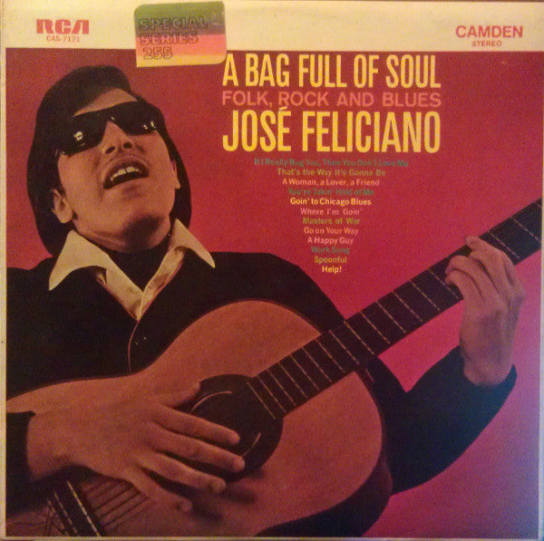 José Feliciano : A Bag Full Of Soul (LP, Album)