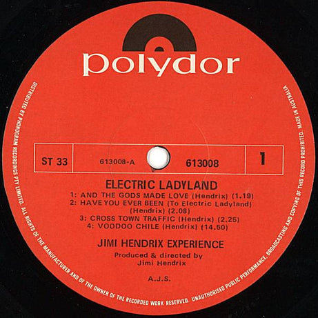 The Jimi Hendrix Experience : Electric Ladyland (2xLP, Album, Lam)