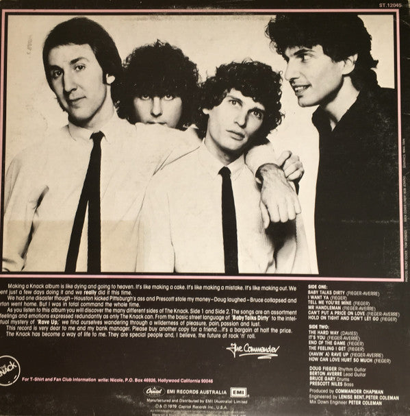 The Knack (3) : ...But The Little Girls Understand (LP, Album)