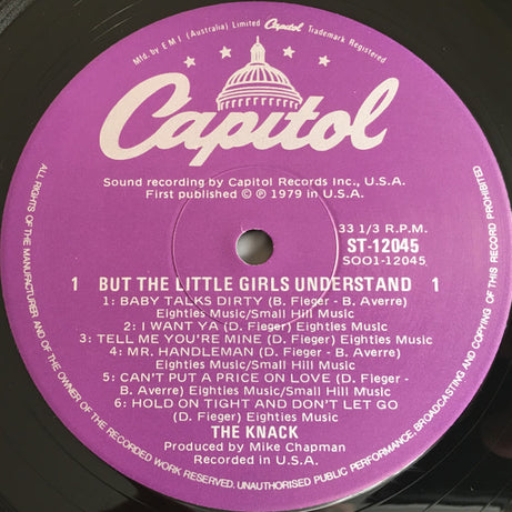 The Knack (3) : ...But The Little Girls Understand (LP, Album)