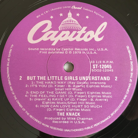 The Knack (3) : ...But The Little Girls Understand (LP, Album)