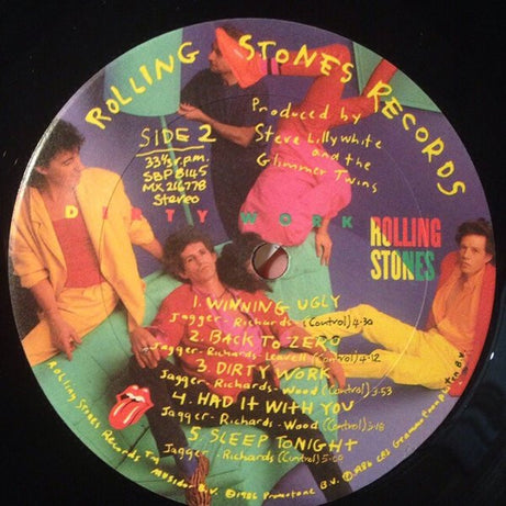 The Rolling Stones : Dirty Work (LP, Album)