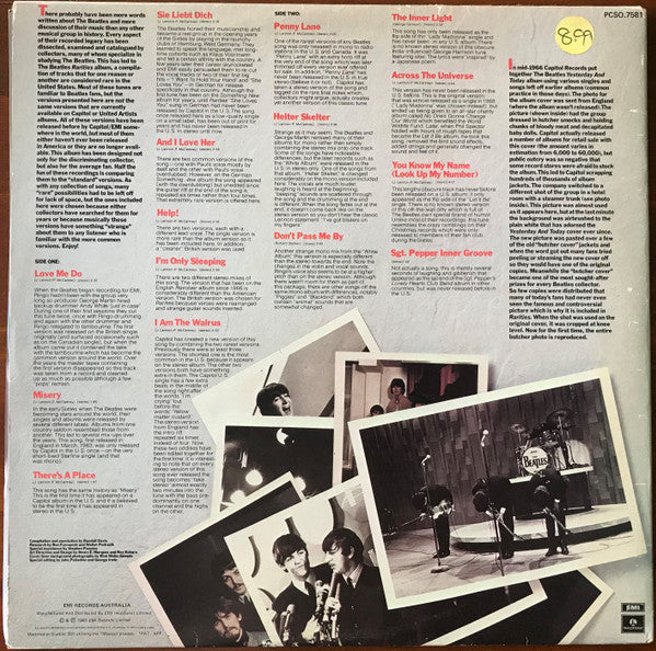 The Beatles : Rarities (LP, Comp, Mono)