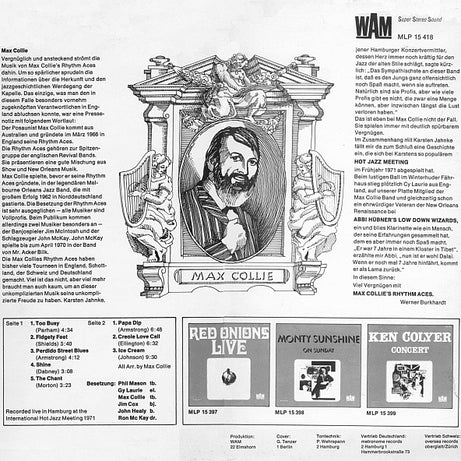 Max Collie Rhythm Aces : Max Collie's Rhythm Aces (LP, Album)