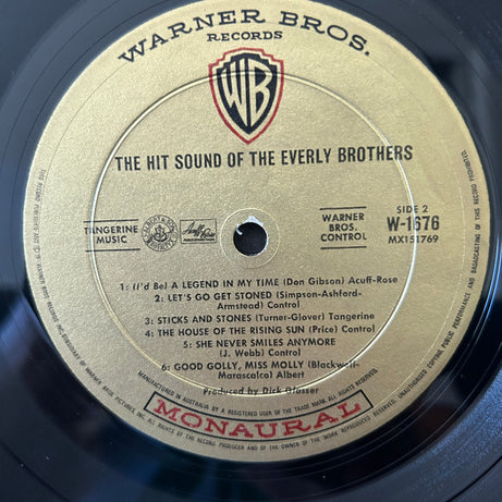 Everly Brothers : The Hit Sound Of The Everly Brothers (LP, Album, Mono)