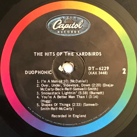 The Yardbirds : The Hits Of The Yardbirds (LP, Comp)