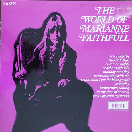 Marianne Faithfull : The World Of Marianne Faithfull (LP, Comp, RE)