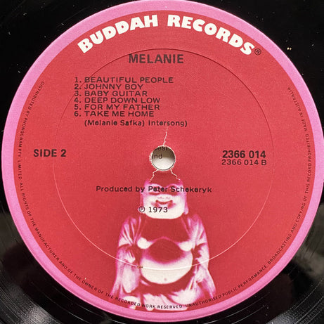 Melanie (2) : Melanie (LP, Album, RE, Bur)