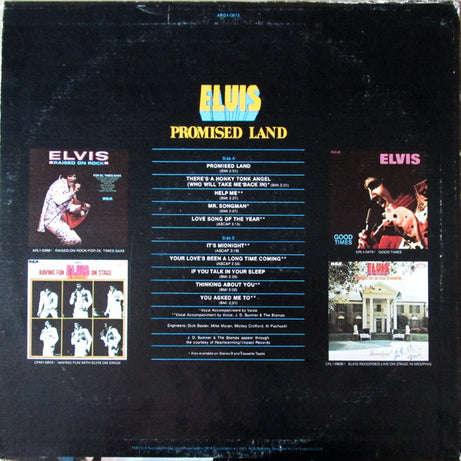 Elvis* : Promised Land (LP, Album, Quad)