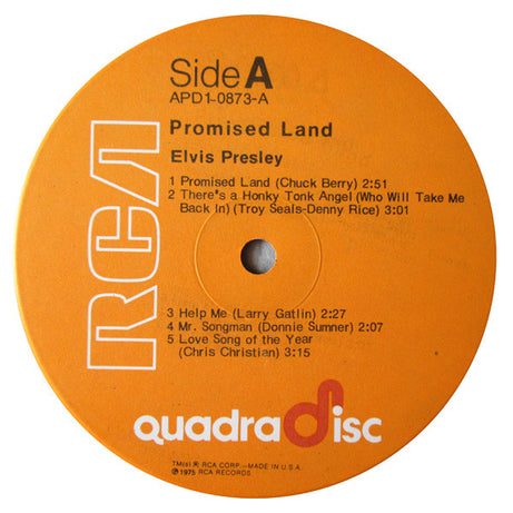 Elvis* : Promised Land (LP, Album, Quad)
