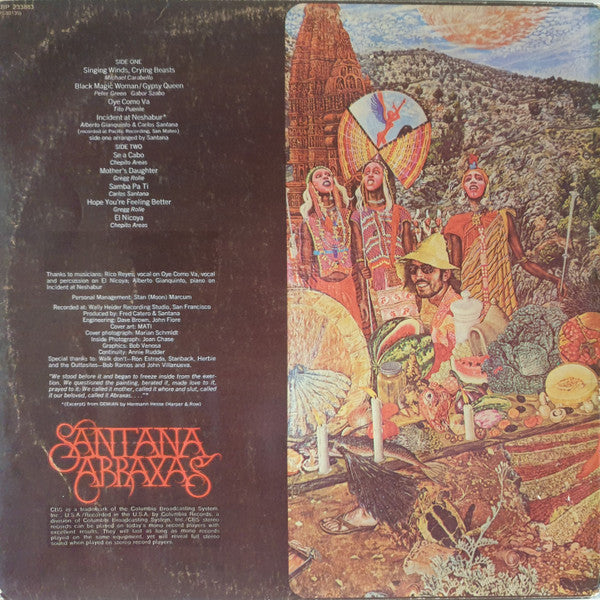 Santana : Abraxas (LP, Album)