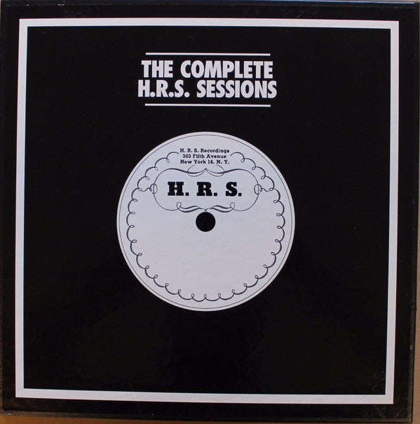 Various : The Complete H.R.S. Sessions (6xCD, Comp + Box, Mono, Ltd, Num)
