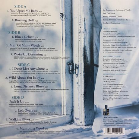 Joe Bonamassa : Blues Deluxe (Remastered) (2xLP, Album, RE, RM, 180)