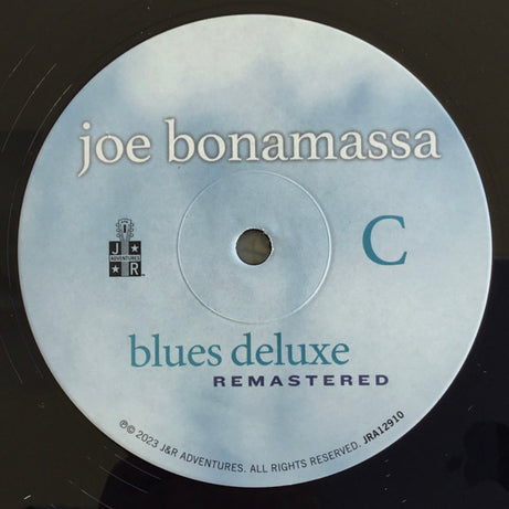 Joe Bonamassa : Blues Deluxe (Remastered) (2xLP, Album, RE, RM, 180)