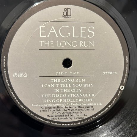 Eagles : The Long Run (LP, Album, Gat)