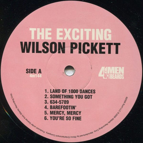 Wilson Pickett : The Exciting Wilson Pickett (LP, Album, RE, 180)