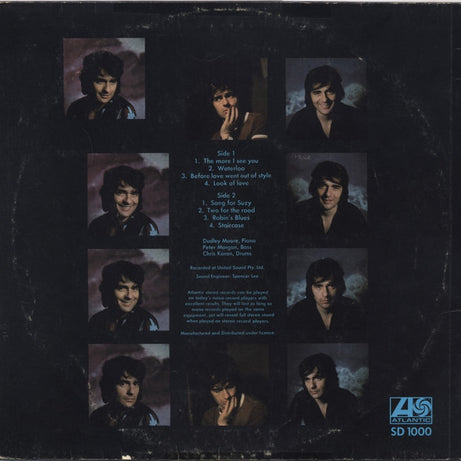 Dudley Moore Trio : Today (LP, Album)