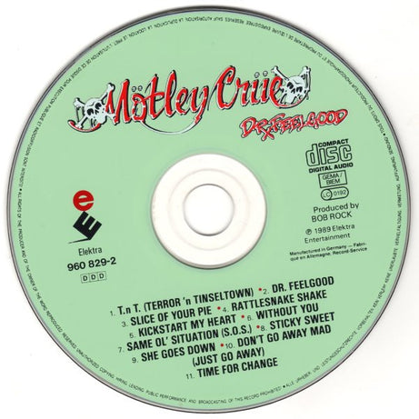 Mötley Crüe : Dr. Feelgood (CD, Album)