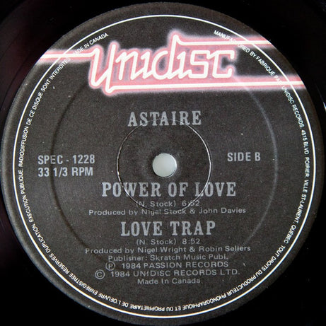 Café Society / Astaire : Relight My Fire / Somebody To Love / Power Of Love / Love Trap (12")