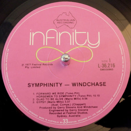 Windchase : Symphinity (LP, Album)