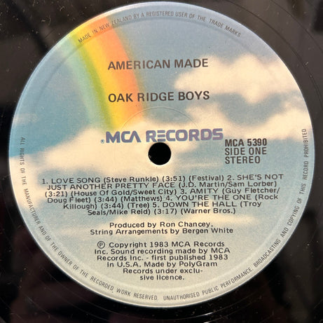 The Oak Ridge Boys : American Made (LP, Album)