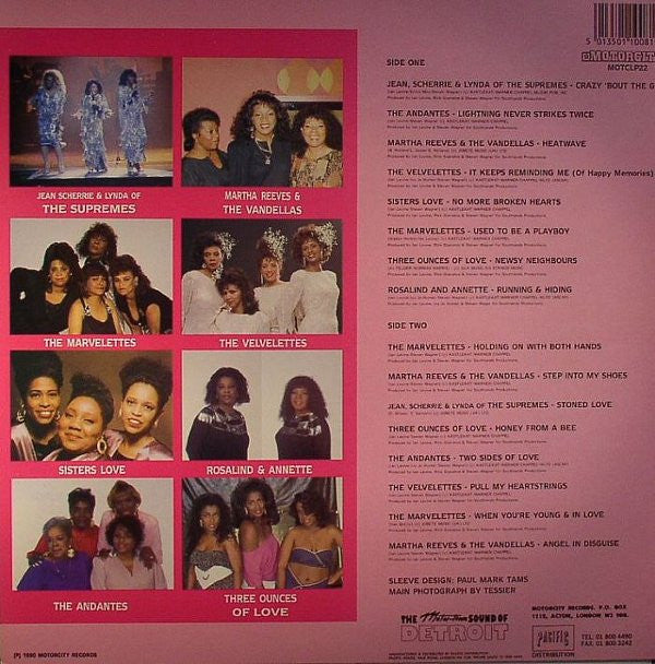 Various : Girl Groups Of The Motorcity (LP, Comp)