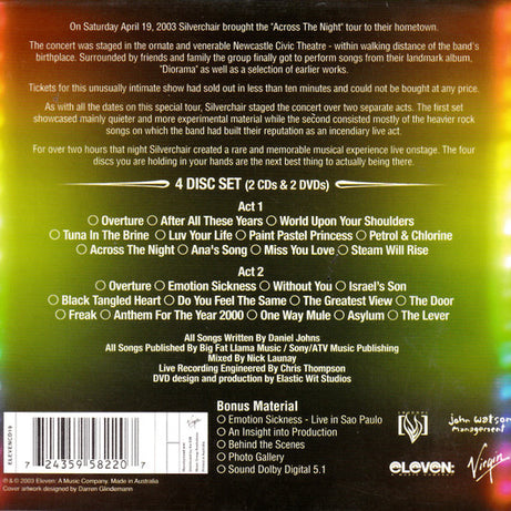 Silverchair : Live From Faraway Stables (2xCD, Album + 2xDVD-V)