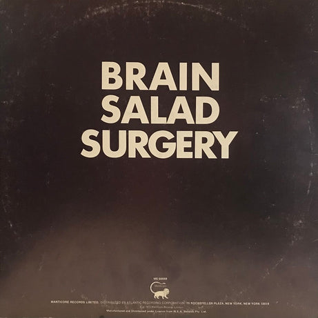 Emerson, Lake & Palmer : Brain Salad Surgery (LP, Album)