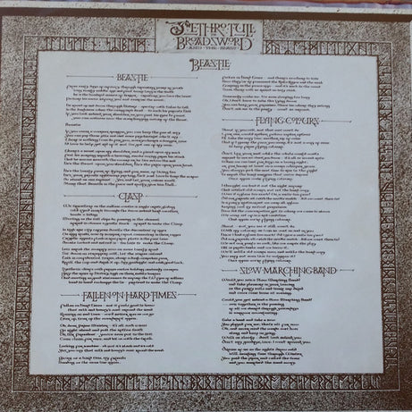 Jethro Tull : The Broadsword And The Beast (LP, Album)