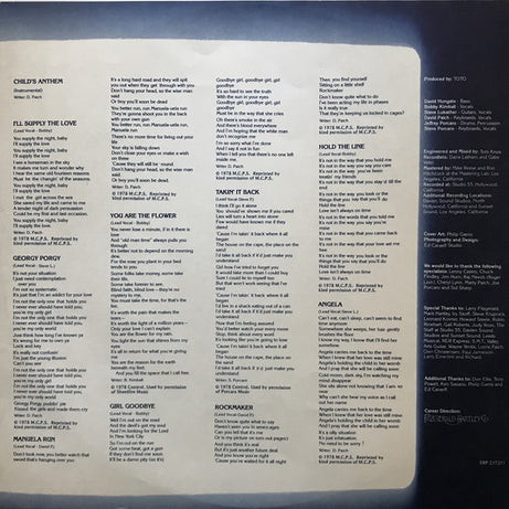 Toto : Toto (LP, Album)