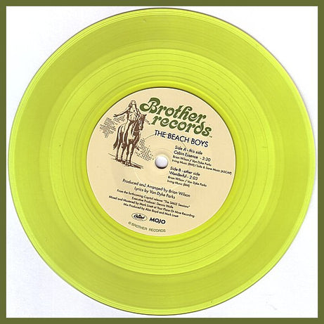 The Beach Boys : Cabin Essence (7", Single, Promo, Cle)