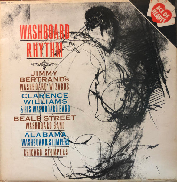 Jimmy Bertrand's Washboard Wizards, Clarence Williams & His Washboard Band*, Beale Street Washboard Band, Alabama Washboard Stompers, Chicago Stompers : Washboard Rhythm (LP, Comp, Mono)