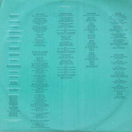 Fleetwood Mac : Tango In The Night (LP, Album)