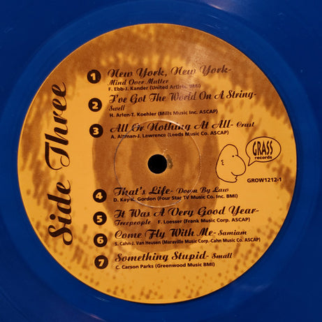 Various : Chairman Of The Board - Interpretations Of Songs Made Famous By Frank Sinatra (2xLP, Comp, Blu)