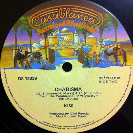 Kiss : I Was Made For Lovin' You (12", Single, Ltd)