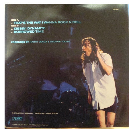 AC/DC : That's The Way I Wanna Rock N Roll (12")