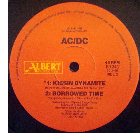 AC/DC : That's The Way I Wanna Rock N Roll (12")