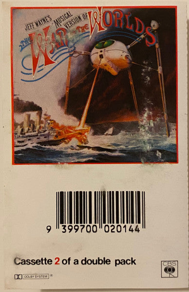 Jeff Wayne : Jeff Wayne's Musical Version Of The War Of The Worlds (2xCass, Album, Cle)