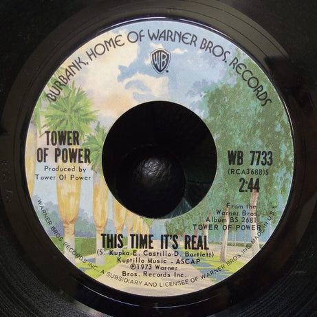 Tower Of Power : This Time It's Real / Soul Vaccination (7")