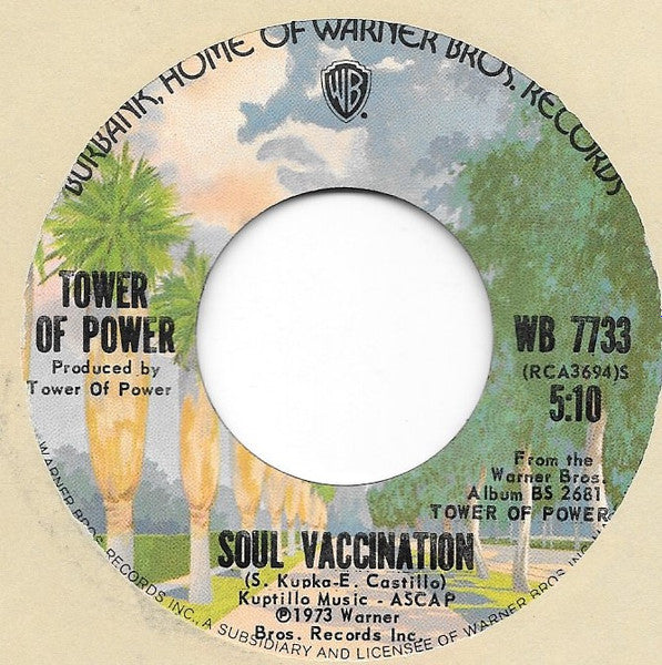 Tower Of Power : This Time It's Real / Soul Vaccination (7")