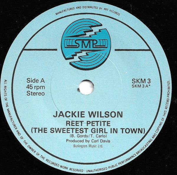 Jackie Wilson : Reet Petite (The Sweetest Girl In Town) (7", Single, RE)