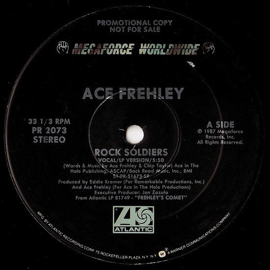 Ace Frehley : Rock Soldiers (12", Promo)